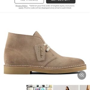 Desert Boot 2 Sand Suede Size 9